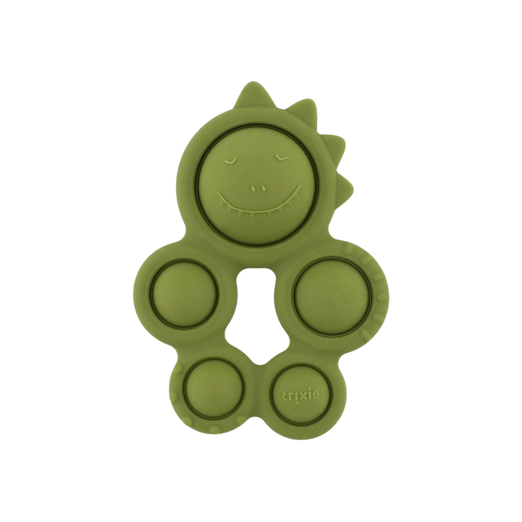 Trixie Pop-it Siliconen Speelgoed Mr. Dino Green