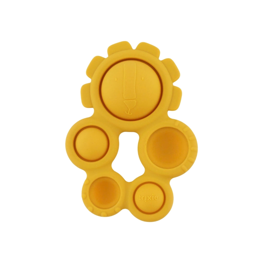 Trixie Pop-it Siliconen Speelgoed Mr. Lion Yellow