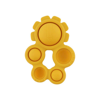 Trixie Pop-it Siliconen Speelgoed Mr. Lion Yellow