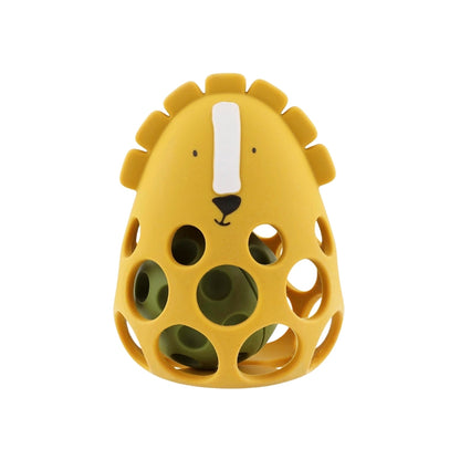 Trixie Sensorische Rammelaar Siliconen Mr. Lion Yellow