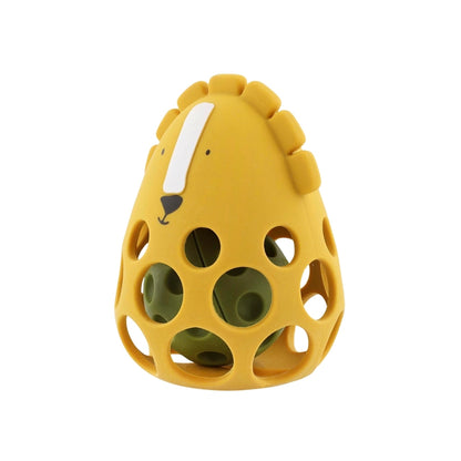 Trixie Sensorische Rammelaar Siliconen Mr. Lion Yellow