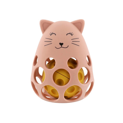 Trixie Sensorische Rammelaar Siliconen Mrs. Cat Roze