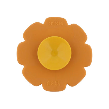 Trixie Spinner Siliconen Met Zuignap Mr. Lion Yellow