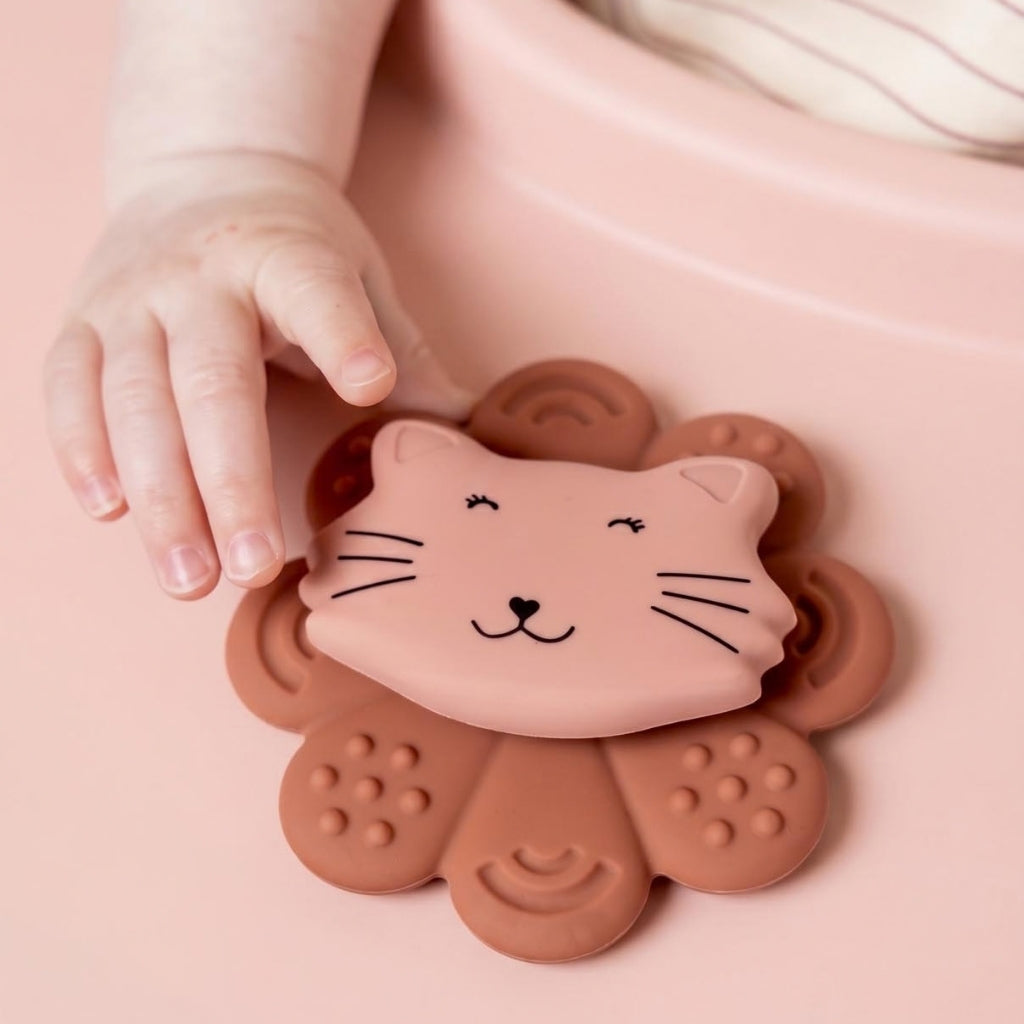Trixie Spinner Siliconen Met Zuignap Mrs. Cat Roze