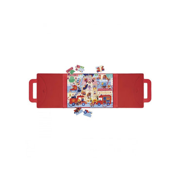 Janod Puzzle Magnétique Magnéti'puzzle Pompiers Multi - 36 Pièces