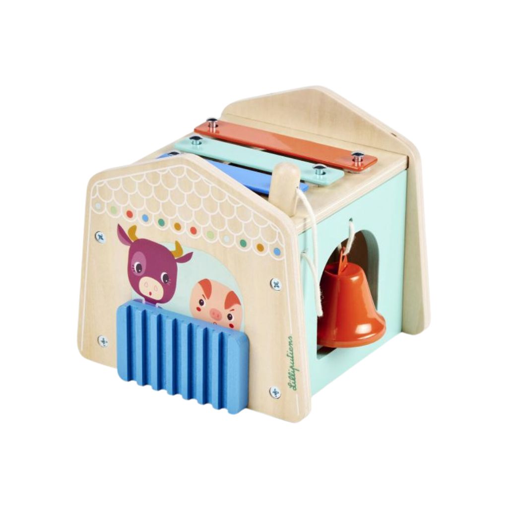 Lilliputiens Houten Geluidenhuisje Multi