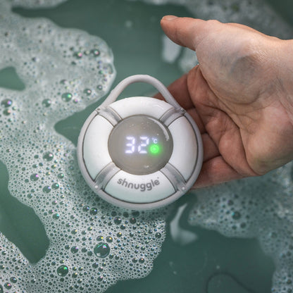 Shnuggle Digitale Badthermometer Bobbin’ Buoy Bath Grey