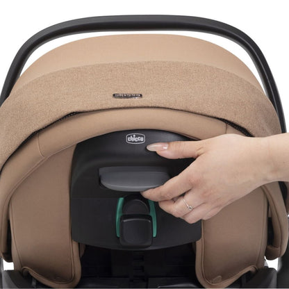 Chicco Siège-auto Portable First Seat Recline 2 i-Size Groupe 0+ Caramel 
