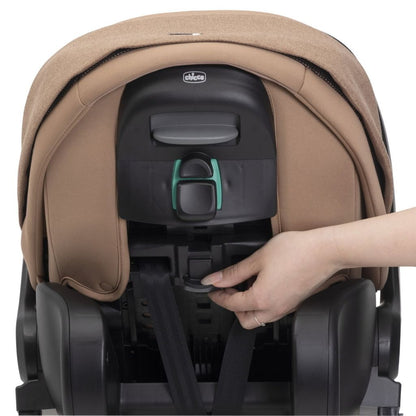 Chicco Siège-auto Portable First Seat Recline 2 i-Size Groupe 0+ Caramel 