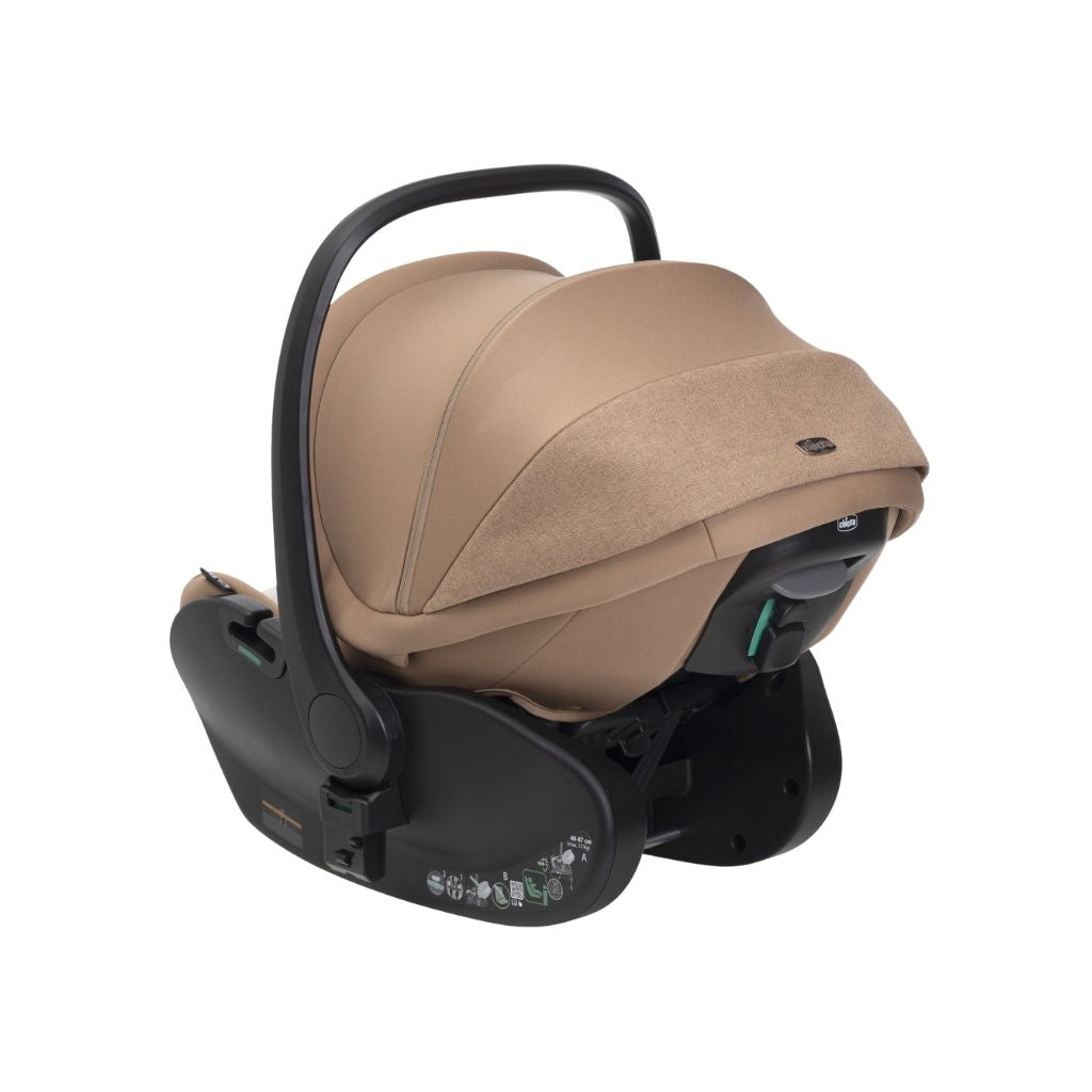 Chicco Siège-auto Portable First Seat Recline 2 i-Size Groupe 0+ Caramel 