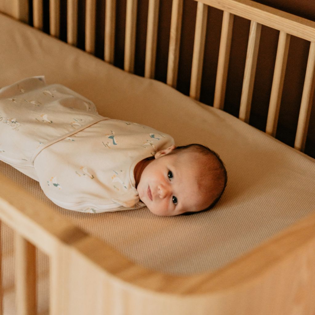 Puckababy Sac d'emmaillotage / Sac De Couchage d'été The Orginal Piep Cotton TOG 0,5 Geese 66 cm