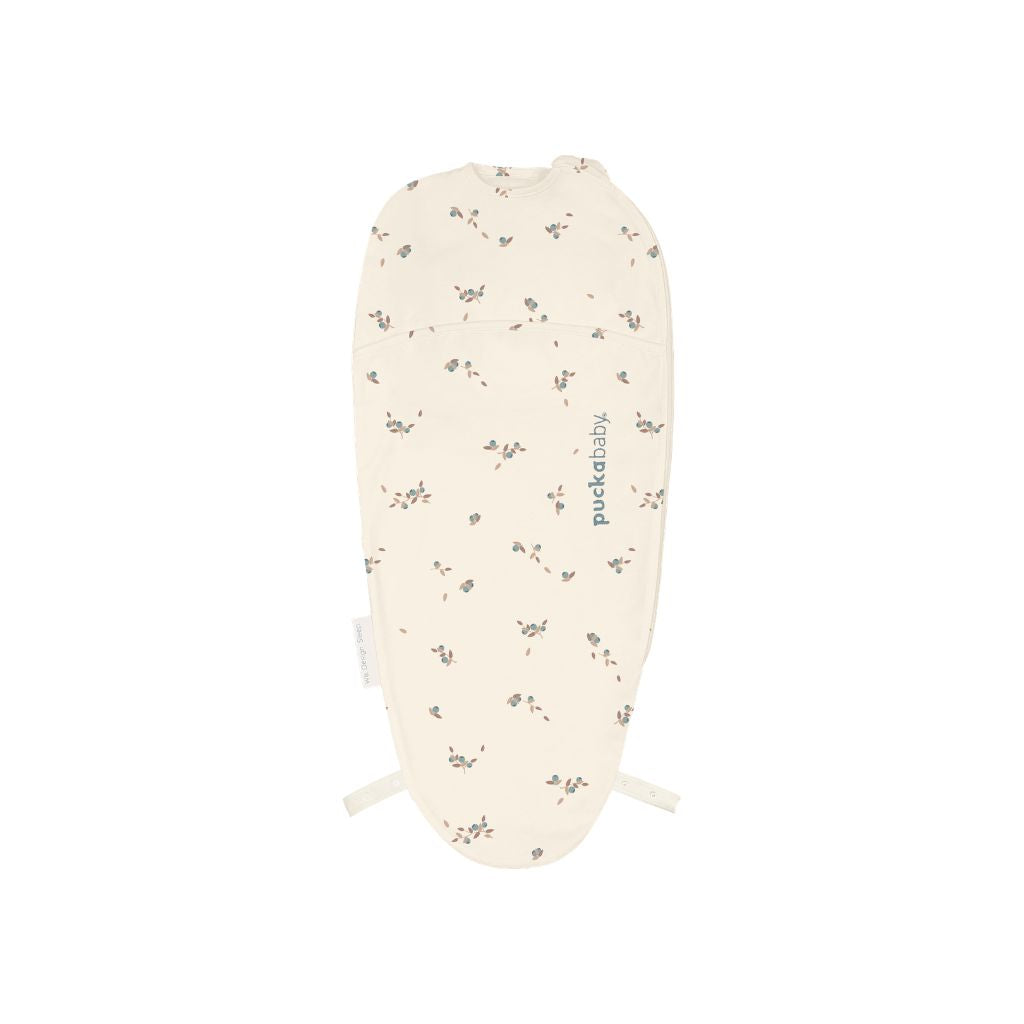 Puckababy Inbakerzak / Zomerslaapzak The Original Piep Cotton TOG 0,5 Blueberries 66 cm