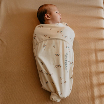 Puckababy Inbakerzak / Zomerslaapzak The Original Piep Cotton TOG 0,5 Blueberries 66 cm