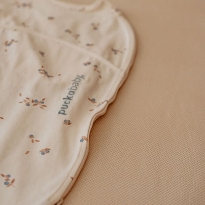 Puckababy Inbakerzak / Zomerslaapzak The Original Piep Cotton TOG 0,5 Blueberries 66 cm