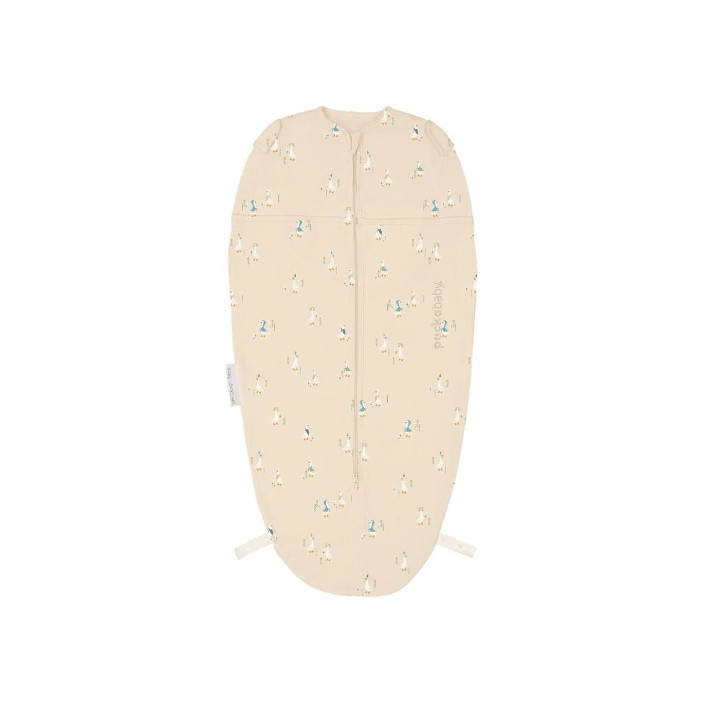 Puckababy Sac d'emmaillotage / Sac De Couchage d'été The Orginal Mini Cotton TOG 0,5 Geese 76 cm