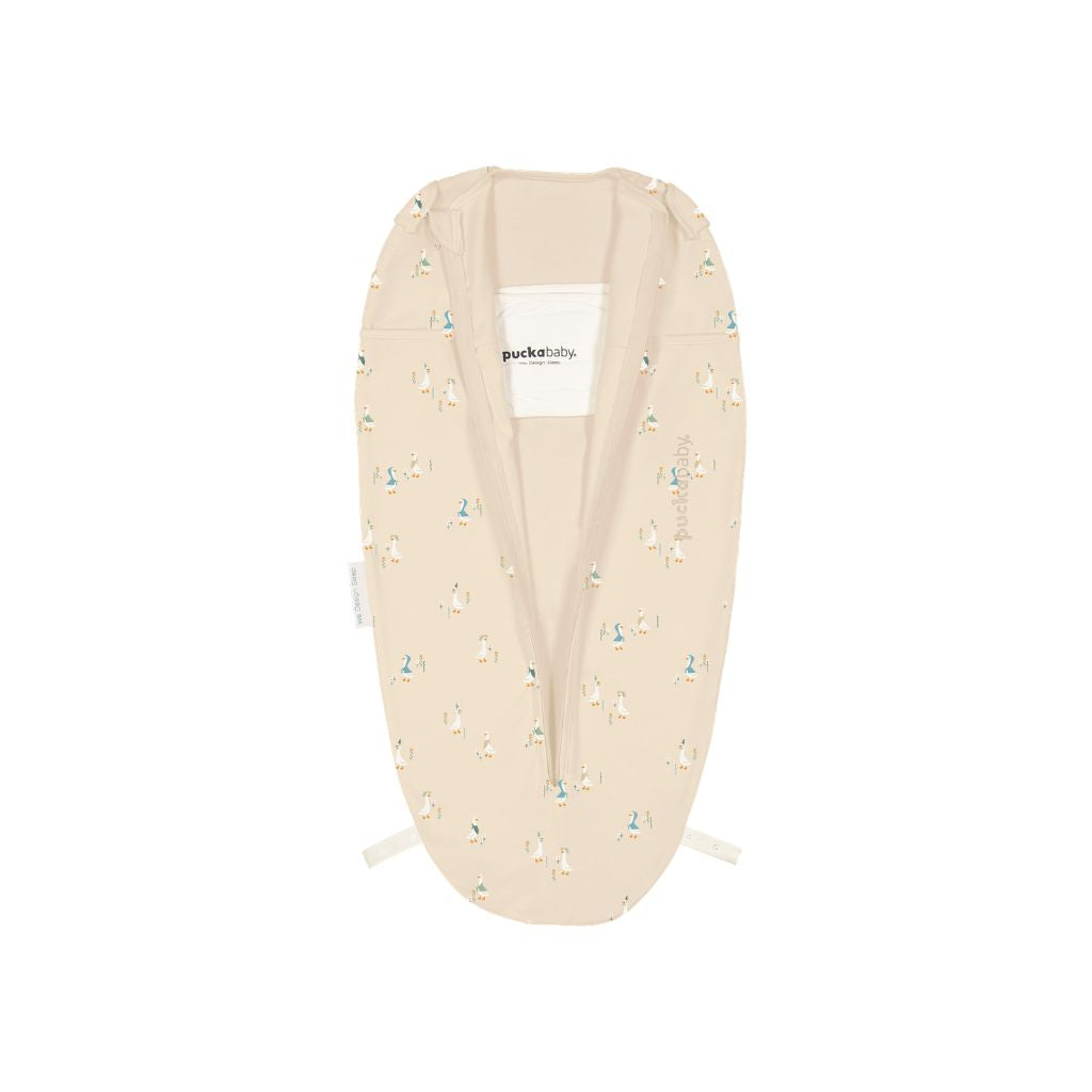 Puckababy Sac d'emmaillotage / Sac De Couchage d'été The Orginal Mini Cotton TOG 0,5 Geese 76 cm