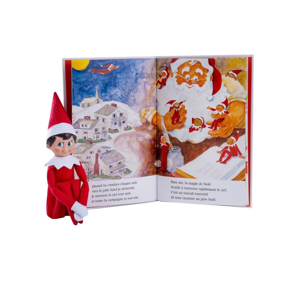 The Elf On The Shelf Cadeau Set Jongen Boek + Pop FR Multi