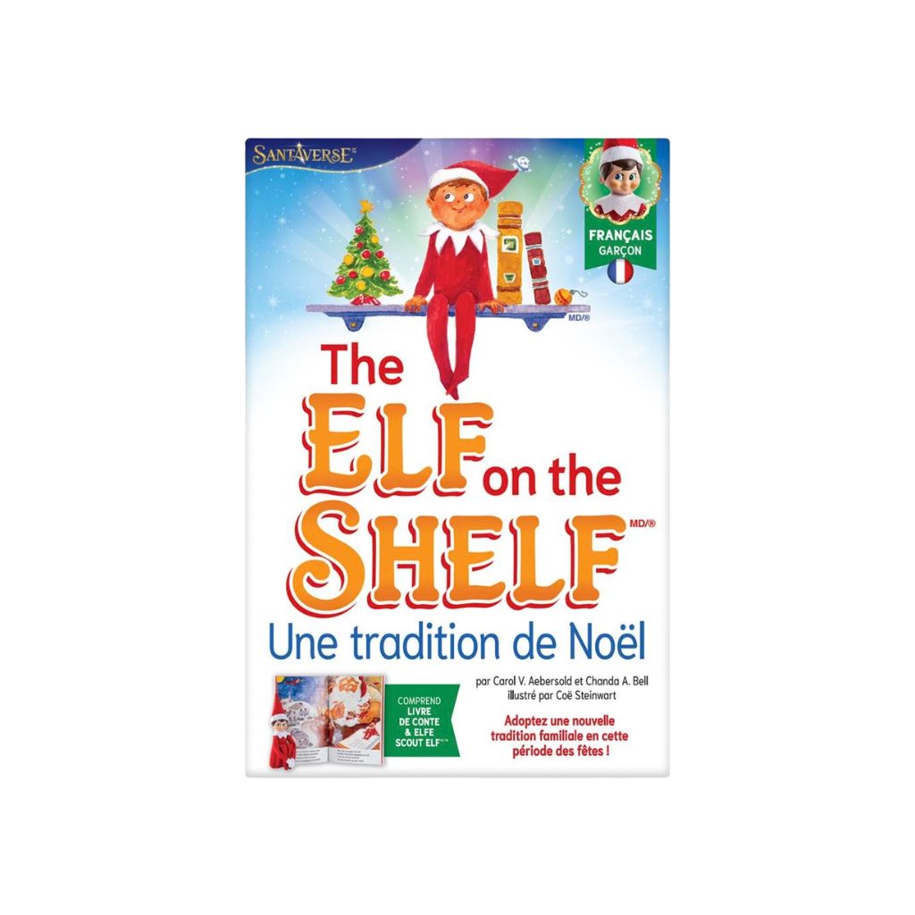 The Elf On The Shelf Cadeau Set Jongen Boek + Pop FR Multi