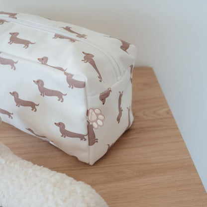 Pericles Trousse De Toilette Teckel Allover Powder