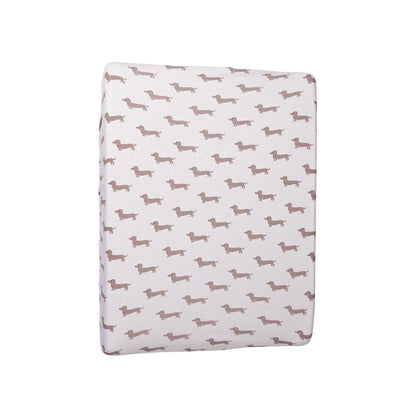 Pericles Housse Pour Matelas à Langer Teckel Allover Powder