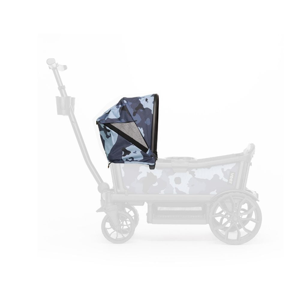 Veer Zonnekap Voor Bolderkar Cruiser Blue Camouflage