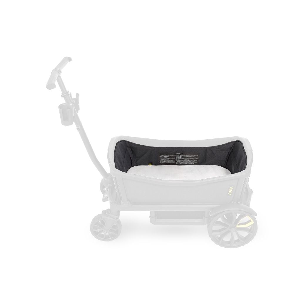 Veer Babynestje Nap System Voor Bolderkar Cruiser Black / White