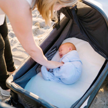 Veer Babynestje Nap System Voor Bolderkar Cruiser Black / White