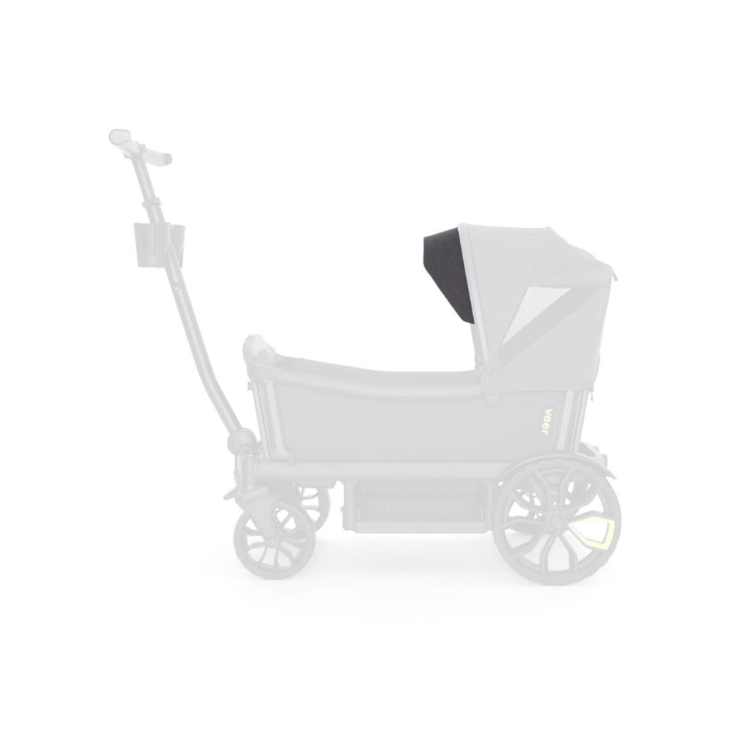 Veer Pare-soleil Visor Pour Chariot Cruiser Dark Grey