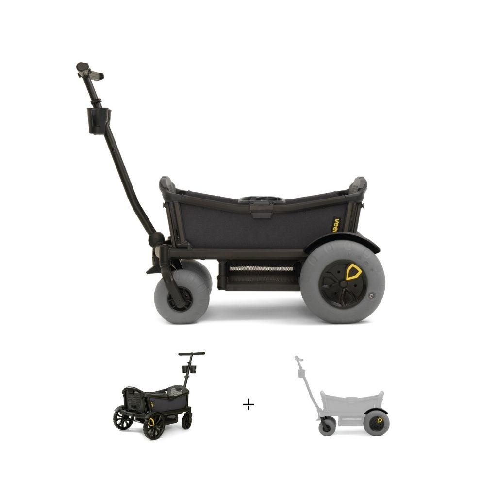 Veer Roues De Plage Pour Chariot Cruiser Grey - 4 Pièces
 