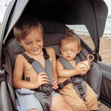 Veer Zitje Voor Peuters Voor Bolderkar Cruiser XL Dark Grey