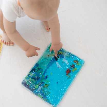 Sense2Play Sensorisch Vloeistofkussen Oceaandieren Blue