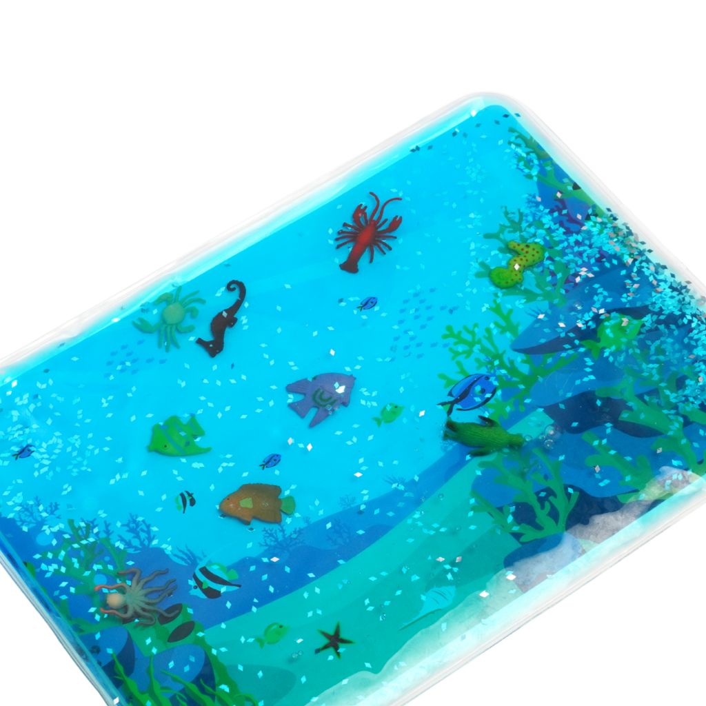 Sense2Play Sensorisch Vloeistofkussen Oceaandieren Blue