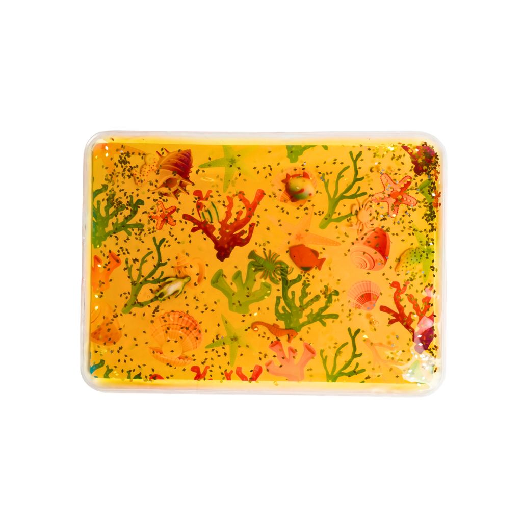Sense2Play Sensorisch Vloeistofkussen Sunset Coast Yellow