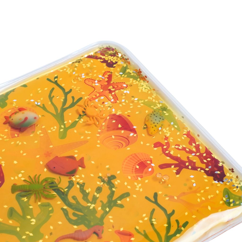Sense2Play Sensorisch Vloeistofkussen Sunset Coast Yellow