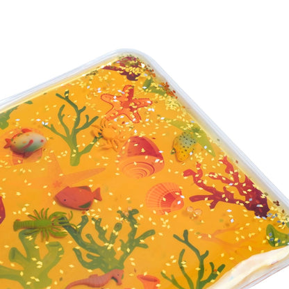 Sense2Play Sensorisch Vloeistofkussen Sunset Coast Yellow