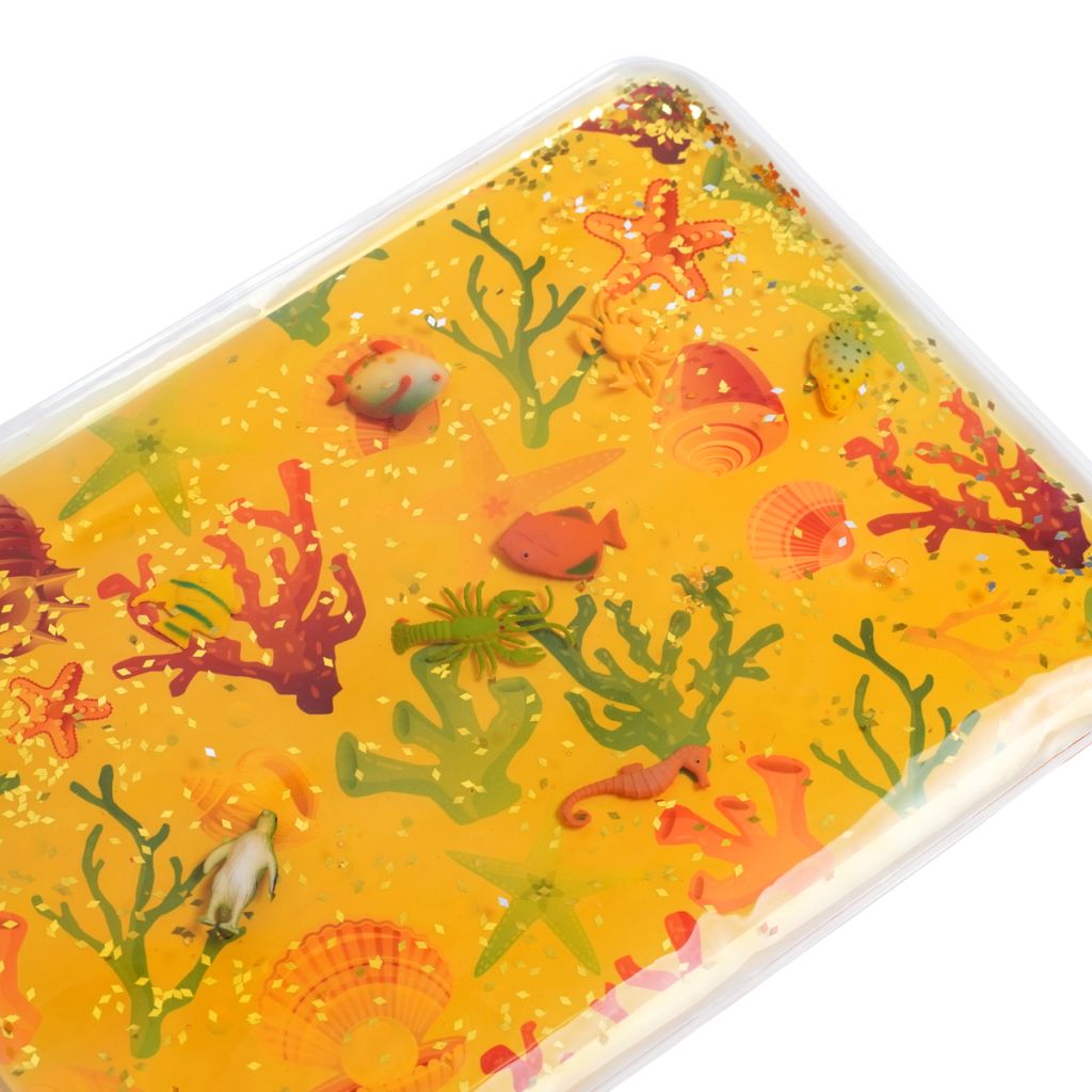 Sense2Play Sensorisch Vloeistofkussen Sunset Coast Yellow