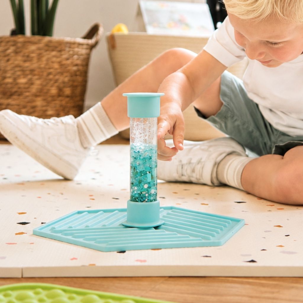 Sense2Play Sensorische Ontdekfles Blue Arctic