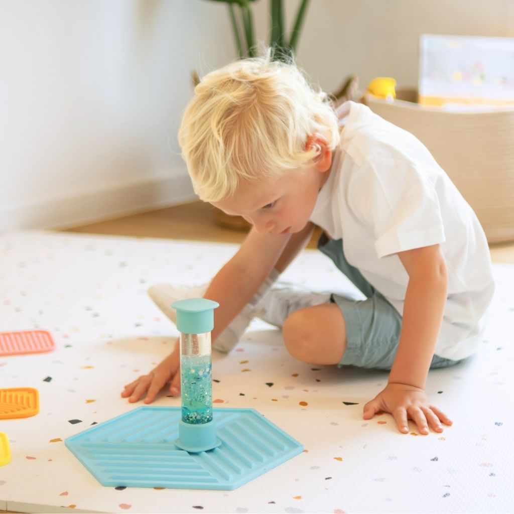 Sense2Play Sensorische Ontdekfles Blue Arctic