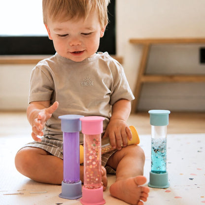Sense2Play Sensorische Ontdekfles Fruit Pink