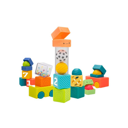 Sassy Activiteitsblokken Busy Builder Multi – 27 Stuks