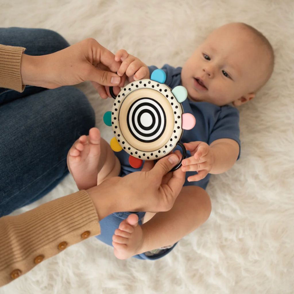 Manhattan Toy Wimmer Grijp En Kijkspiegel Grasp & See Multi