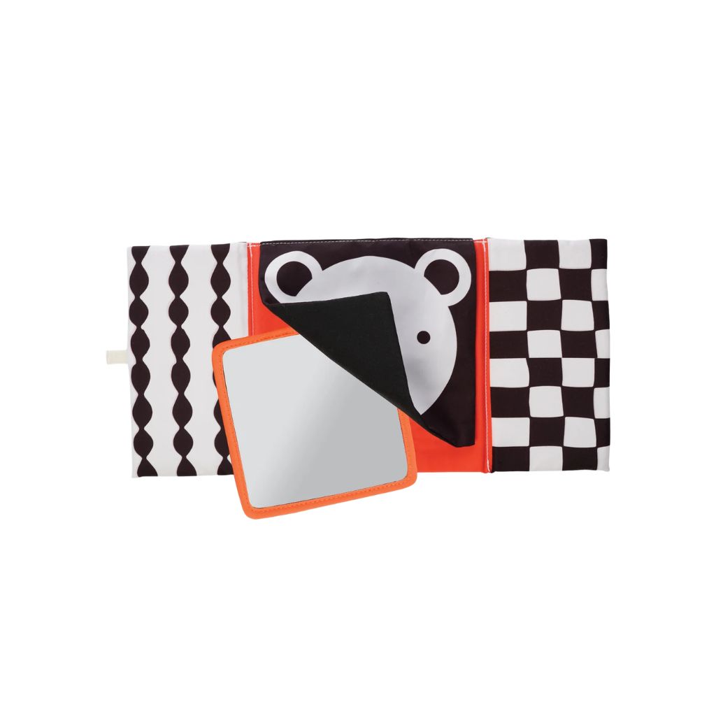 Manhattan Toy Wimmer Jouet d'activité Miroir Peek & Go Black / White