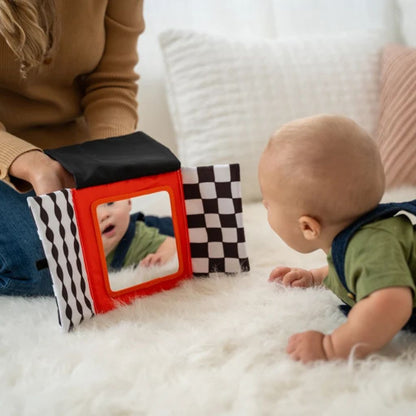 Manhattan Toy Wimmer Jouet d'activité Miroir Peek & Go Black / White