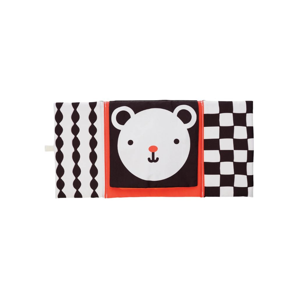 Manhattan Toy Wimmer Jouet d'activité Miroir Peek & Go Black / White