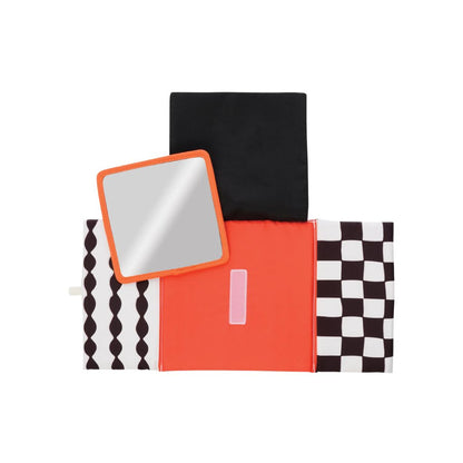 Manhattan Toy Wimmer Jouet d'activité Miroir Peek & Go Black / White