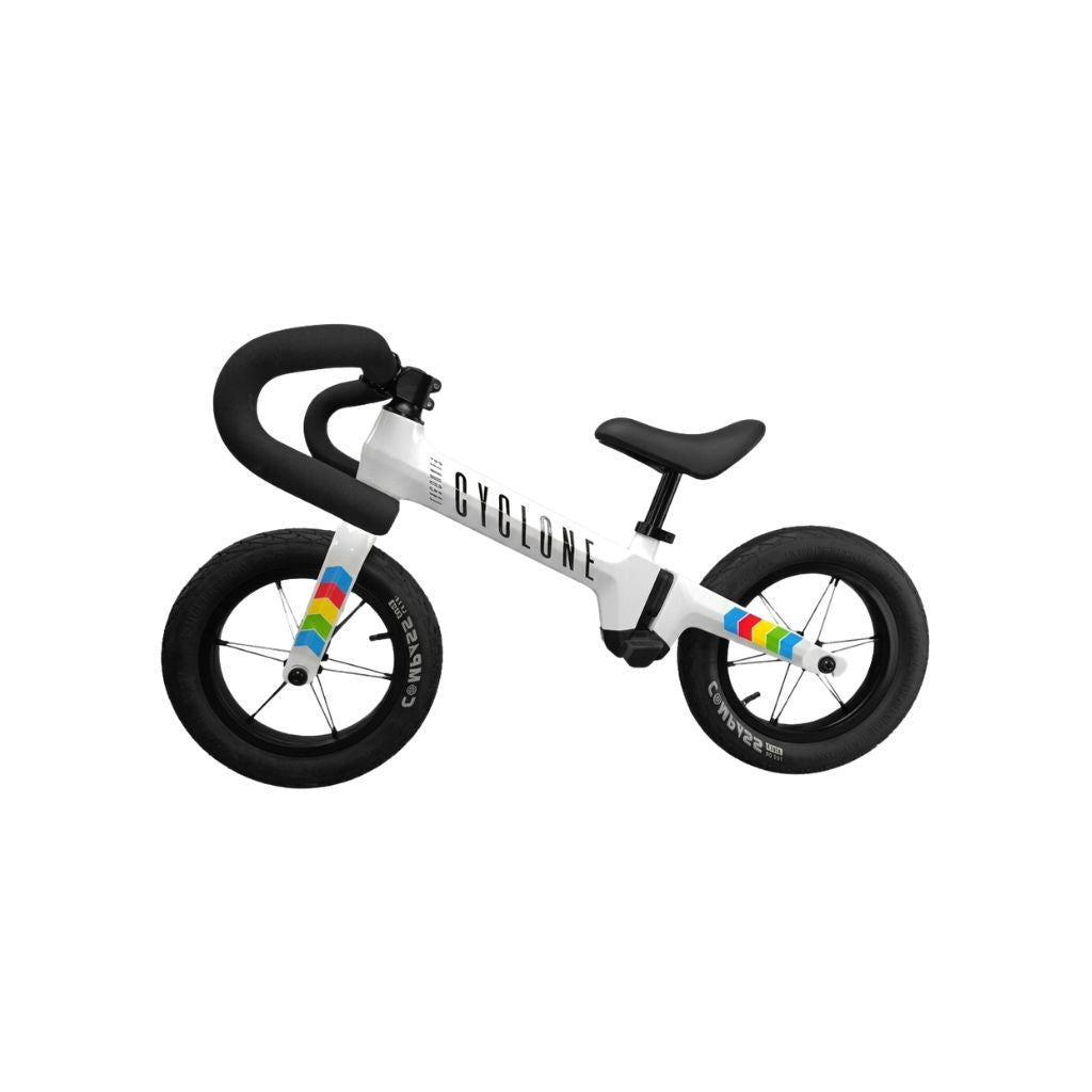 Cyclosonic Loopfiets Flanders Cyclone One White