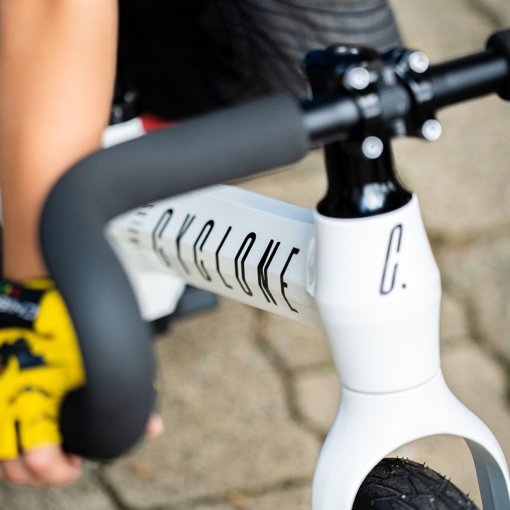 Cyclosonic Loopfiets Flanders Cyclone One White