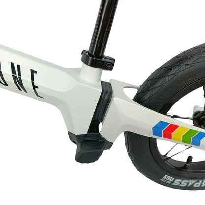 Cyclosonic Loopfiets Flanders Cyclone One White