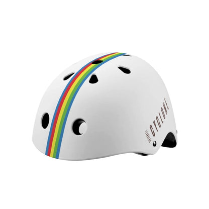 Cyclosonic Casque De Vélo Pour Enfant Flanders Cyclone White 48 - 52 cm