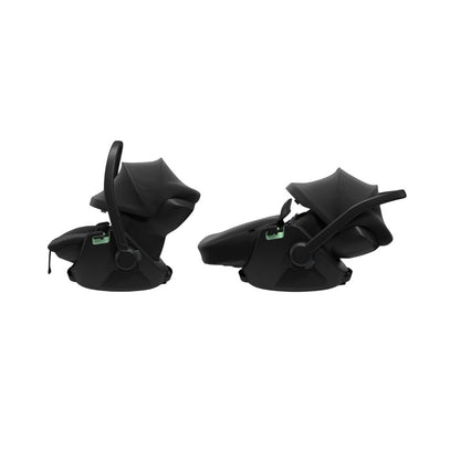 Thule 3-en-1 Poussette Charm Black +Nacelle Charm Black + Siège Auto Portable Groupe 0+ Maple Connect Black